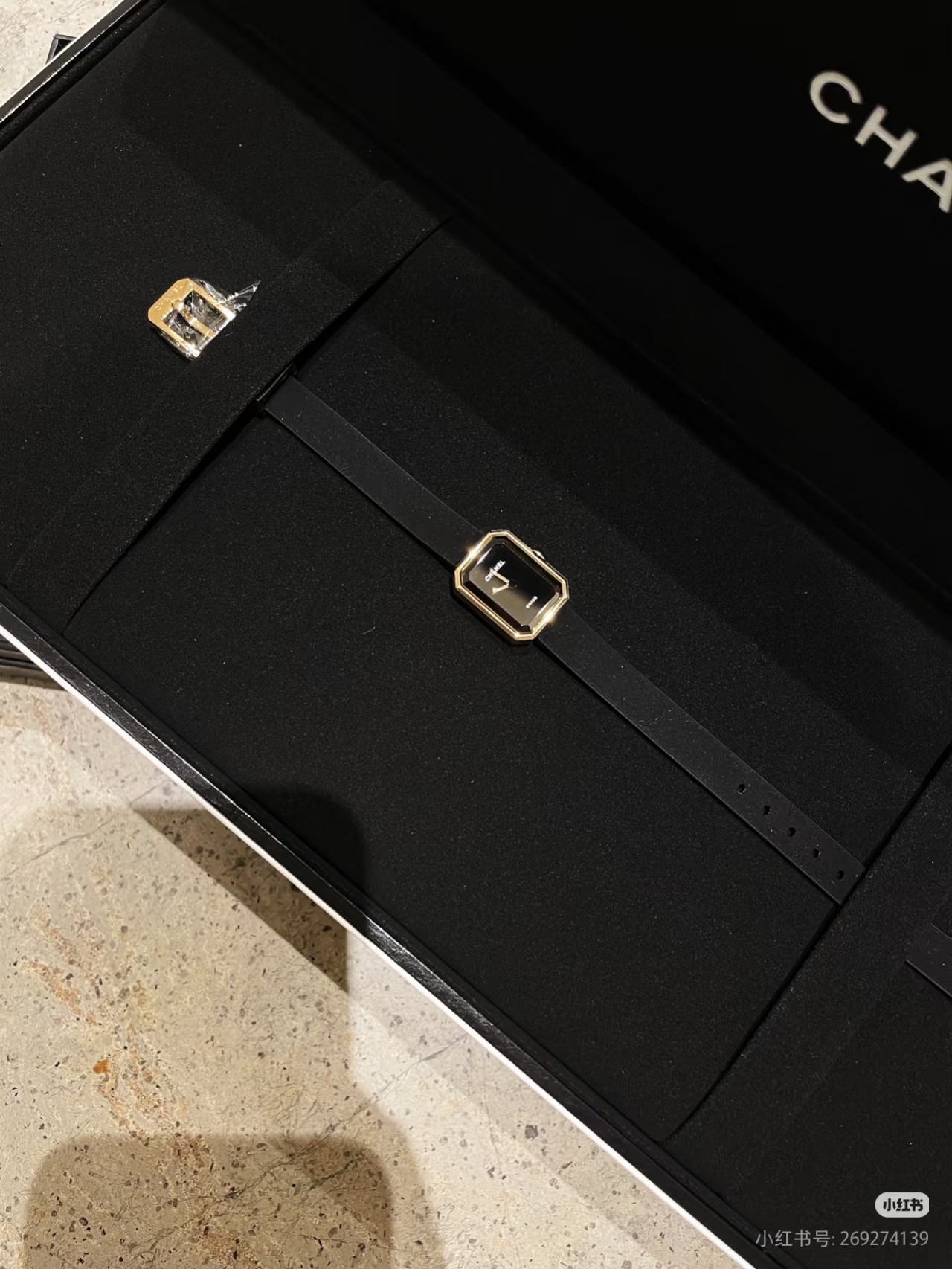 CHANEL 高仿Première八角金邊黑面女錶 經典CODE COCO系列｜歐美奢侈品精品推薦