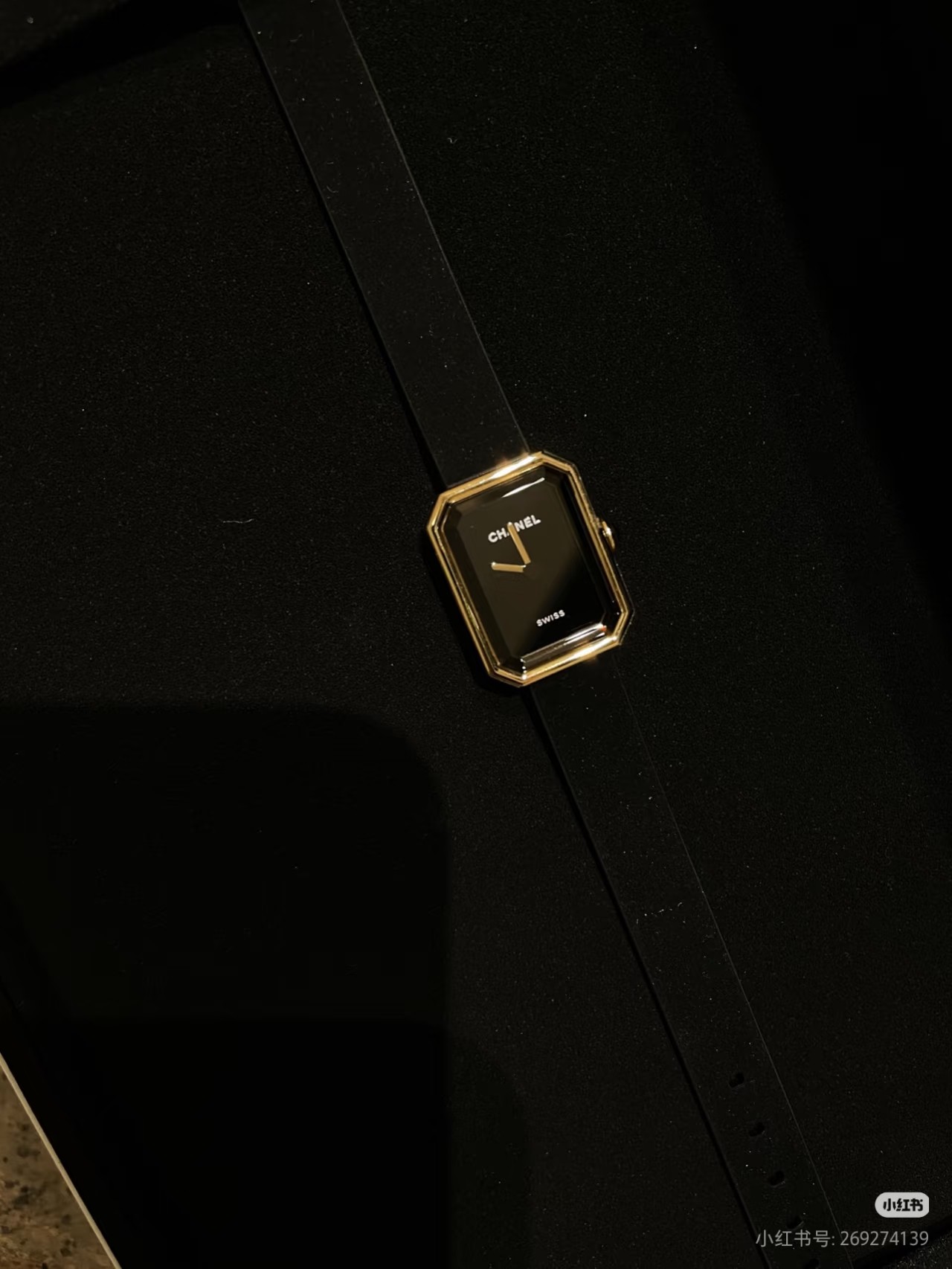 CHANEL 高仿Première八角金邊黑面女錶 經典CODE COCO系列｜歐美奢侈品精品推薦