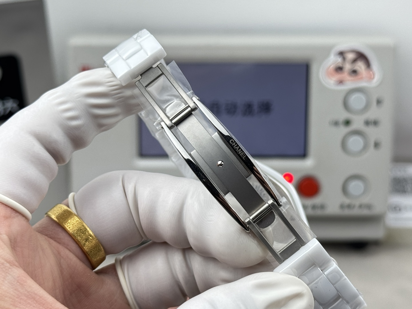 CHANEL 高仿J12白陶瓷女錶 經典自動機芯時尚款｜歐美奢侈品精品推薦