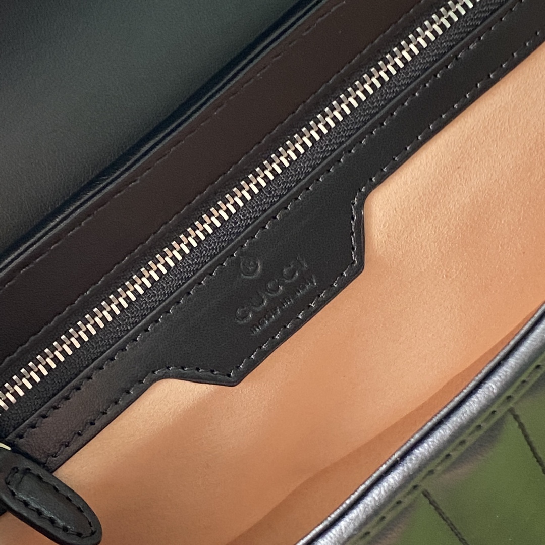 Gucci A貨GG Marmont黑色包 真皮細節復刻款 女用高實搭｜歐美奢侈品精品推薦