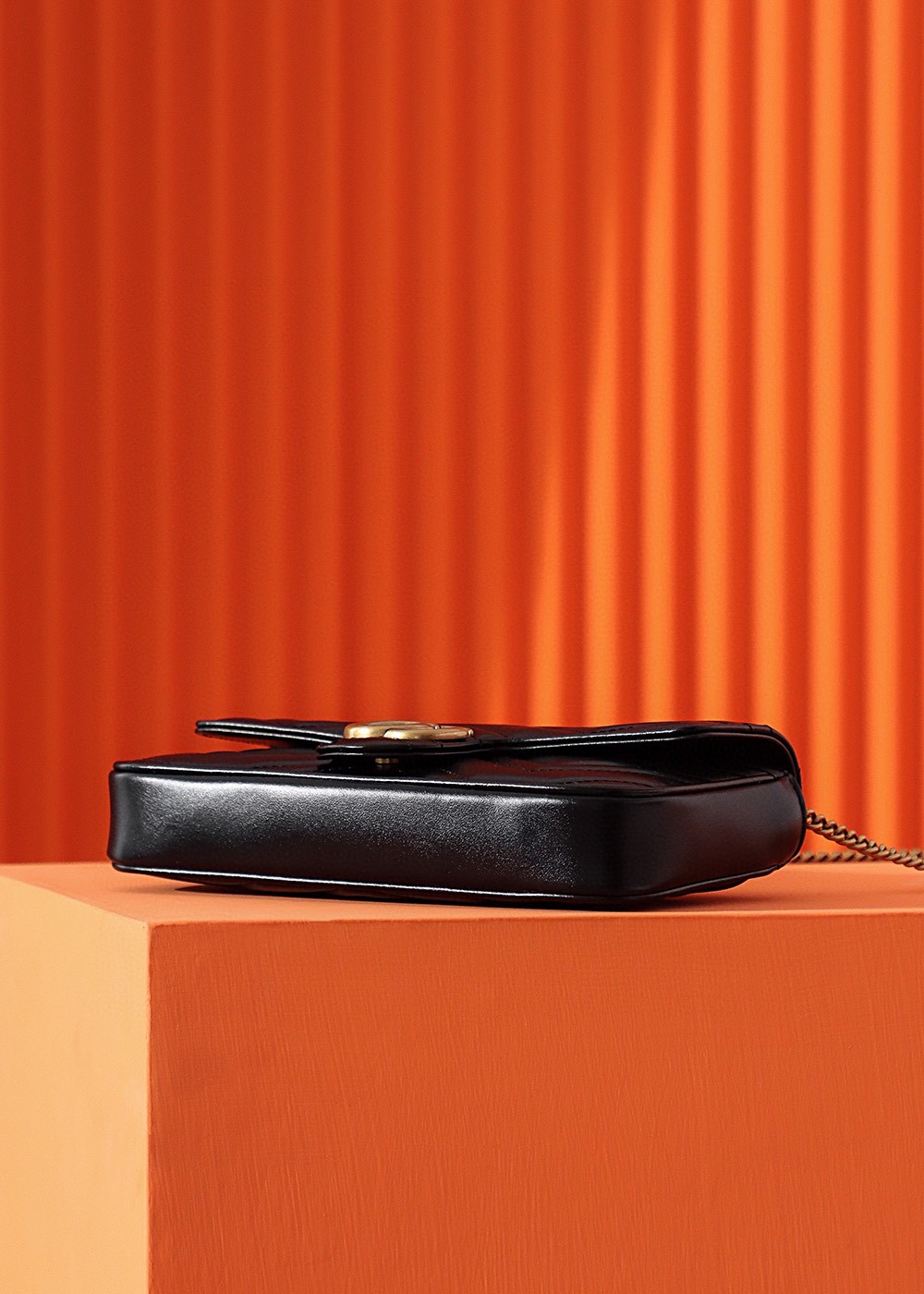 GUCCI高仿女款鏈條包經典黑色設計感十足百搭不退流行｜歐美奢侈品精品推薦