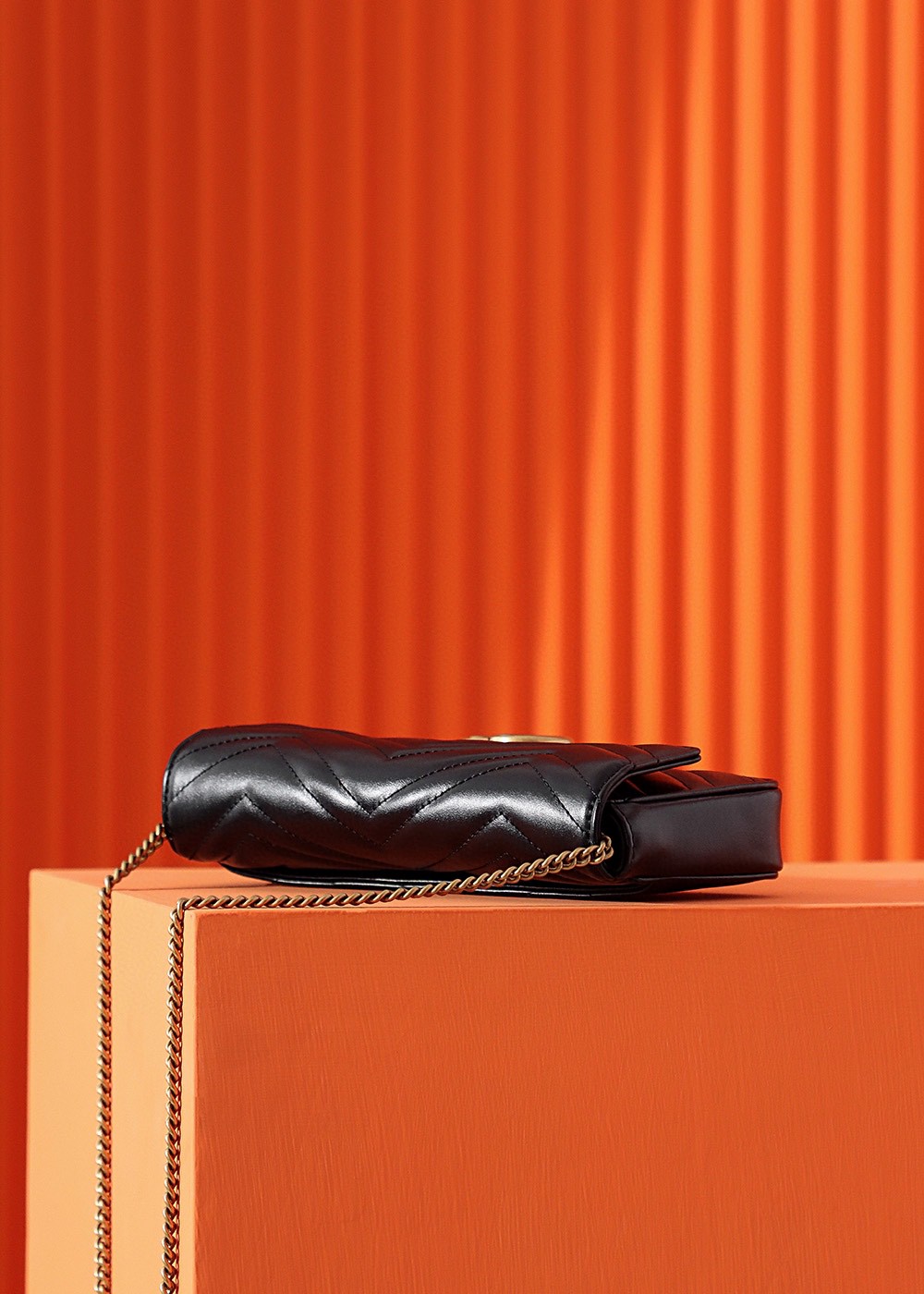 GUCCI高仿女款鏈條包經典黑色設計感十足百搭不退流行｜歐美奢侈品精品推薦