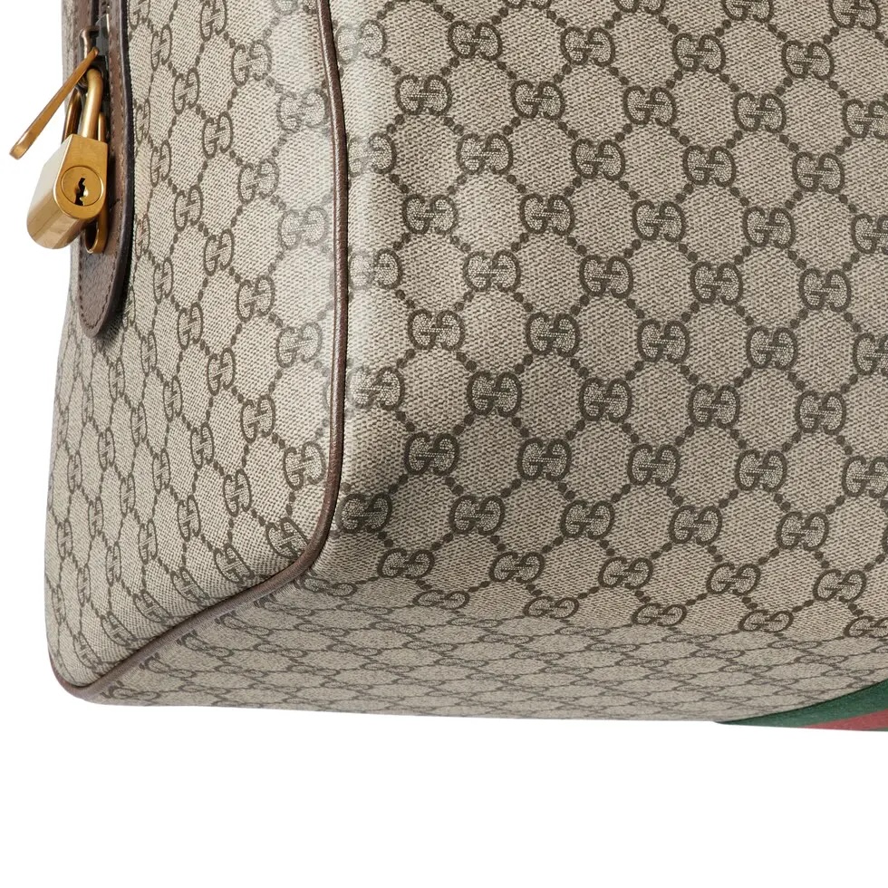 Gucci高仿波士頓旅行包Ophidia老花大容量復刻款｜歐美奢侈品精品推薦