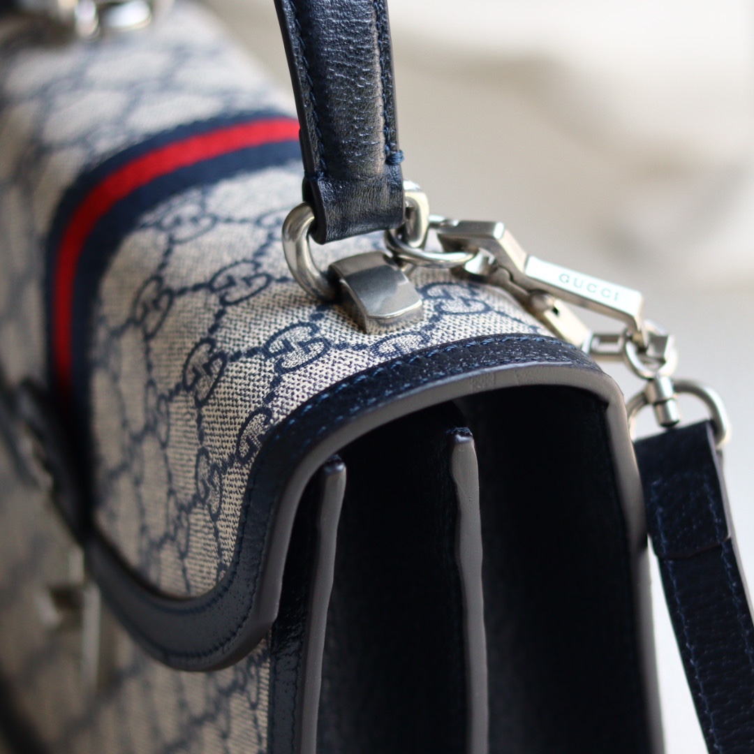 GucciA貨Ophidia老花翻蓋包 女款優雅設計鎖扣斜背包｜歐美奢侈品精品推薦