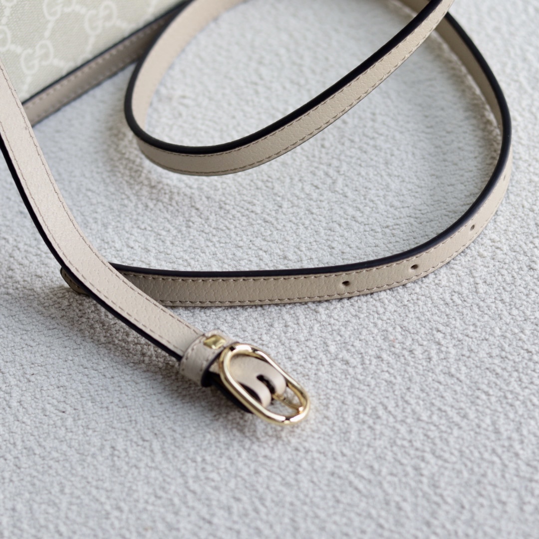 Gucci原單Ophidia白老花翻蓋包 奶油配色女款高級感輕奢單品|超A仿原單精品圖片 11 Gucci原單Ophidia白老花翻蓋包 奶油配色女款高級感輕奢單品|歐美奢侈品精品推薦