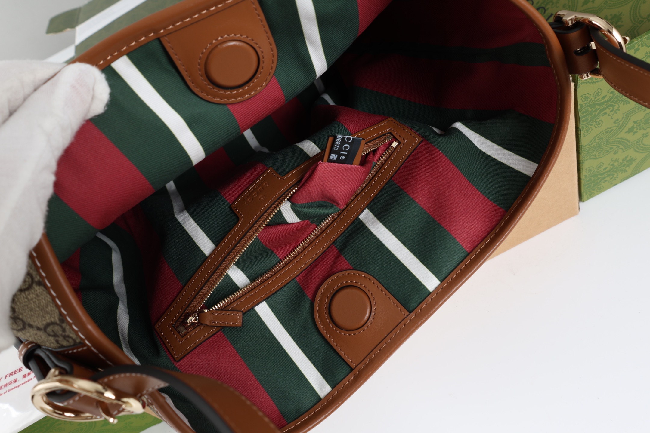 Gucci原單Ophidia老花肩背包 棕皮滾邊復古設計通勤推薦｜歐美奢侈品精品推薦