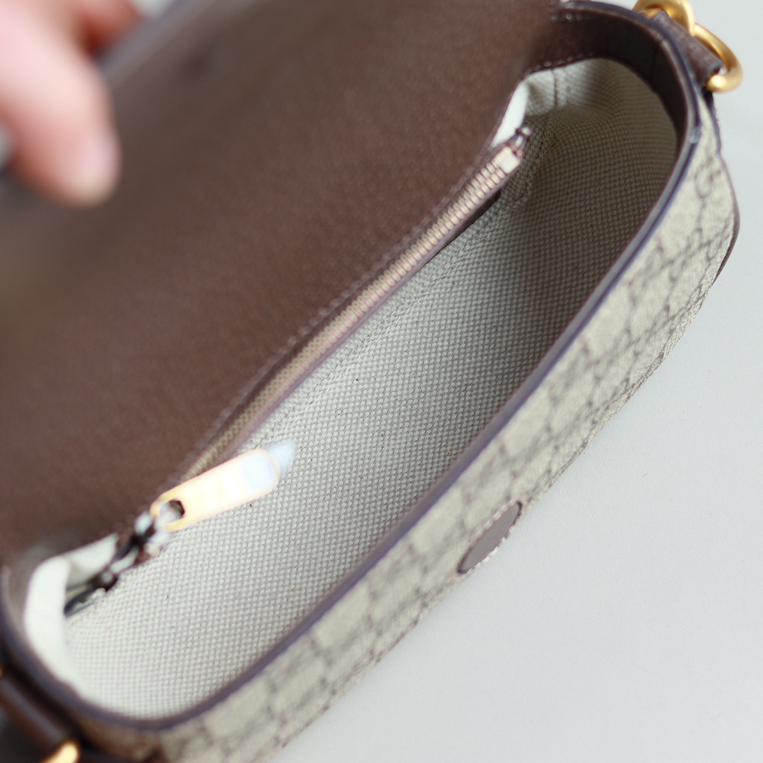 Gucci高仿Ophidia老花腰包 小巧百搭斜背輕便設計｜歐美奢侈品精品推薦