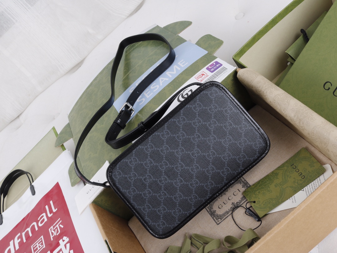 Gucci原單Ophidia黑老花相機包 中性簡約都會風設計|超A仿原單精品圖片 14 Gucci原單Ophidia黑老花相機包 中性簡約都會風設計|歐美奢侈品精品推薦