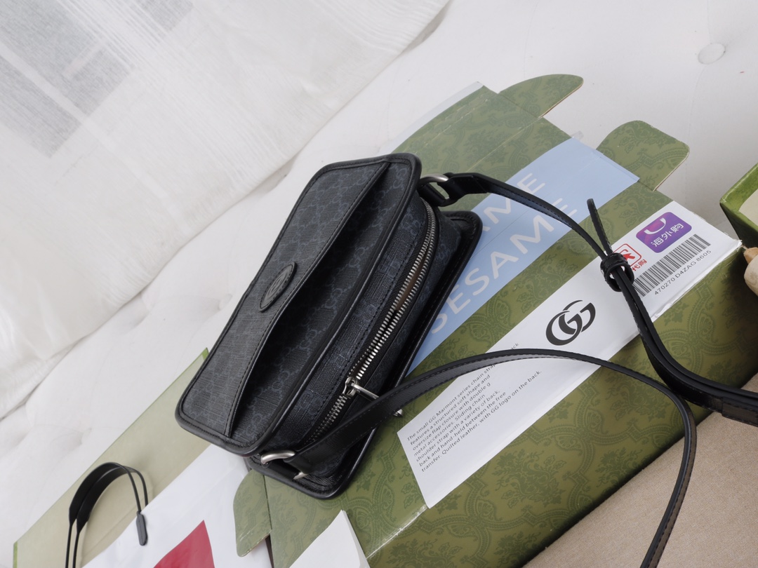 Gucci原單Ophidia黑老花相機包 中性簡約都會風設計|超A仿原單精品圖片 12 Gucci原單Ophidia黑老花相機包 中性簡約都會風設計|歐美奢侈品精品推薦