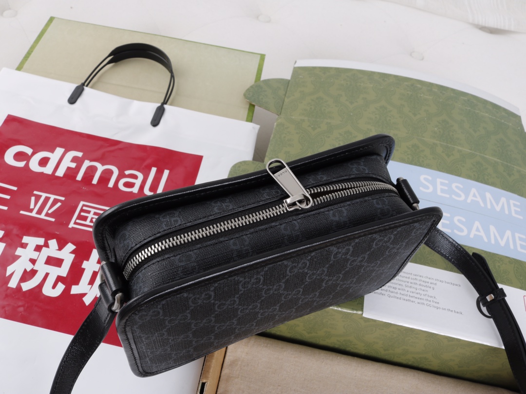 Gucci原單Ophidia黑老花相機包 中性簡約都會風設計|超A仿原單精品圖片 9 Gucci原單Ophidia黑老花相機包 中性簡約都會風設計|歐美奢侈品精品推薦