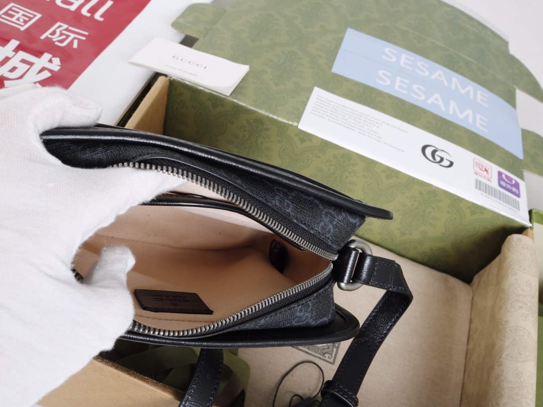 Gucci原單Ophidia黑老花相機包 中性簡約都會風設計|超A仿原單精品圖片 8 Gucci原單Ophidia黑老花相機包 中性簡約都會風設計|歐美奢侈品精品推薦