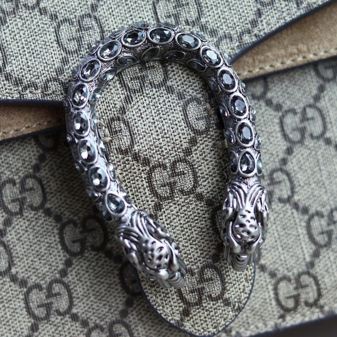 Gucci原單Dionysus老花鍊條包 奢華虎頭釦標誌款｜歐美奢侈品精品推薦