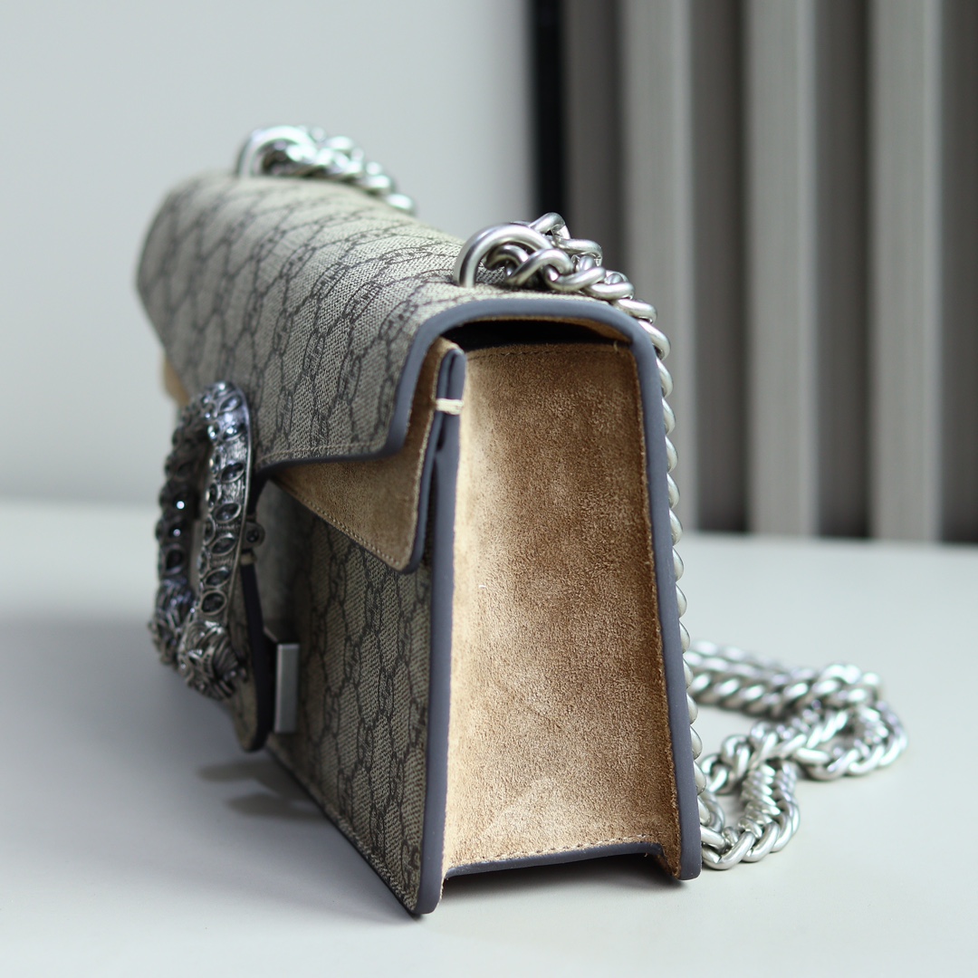 Gucci原單Dionysus老花鍊條包 奢華虎頭釦標誌款｜歐美奢侈品精品推薦