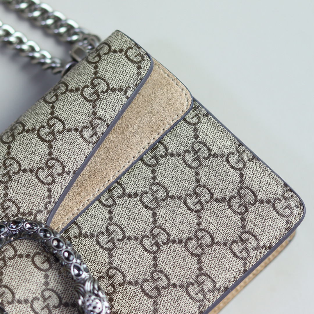 Gucci原單Dionysus老花鍊條包 奢華虎頭釦標誌款｜歐美奢侈品精品推薦