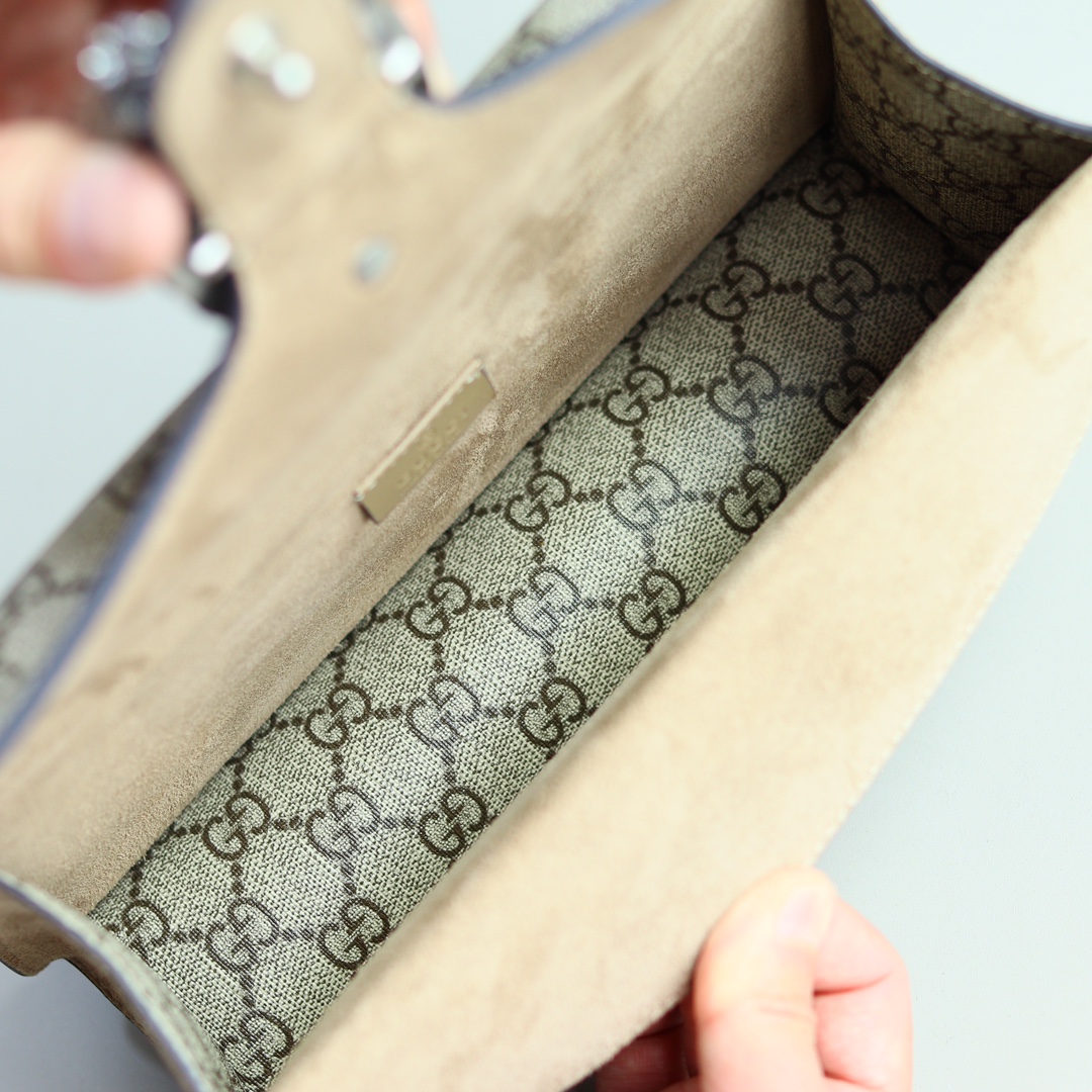 Gucci原單Dionysus老花鍊條包 奢華虎頭釦標誌款｜歐美奢侈品精品推薦