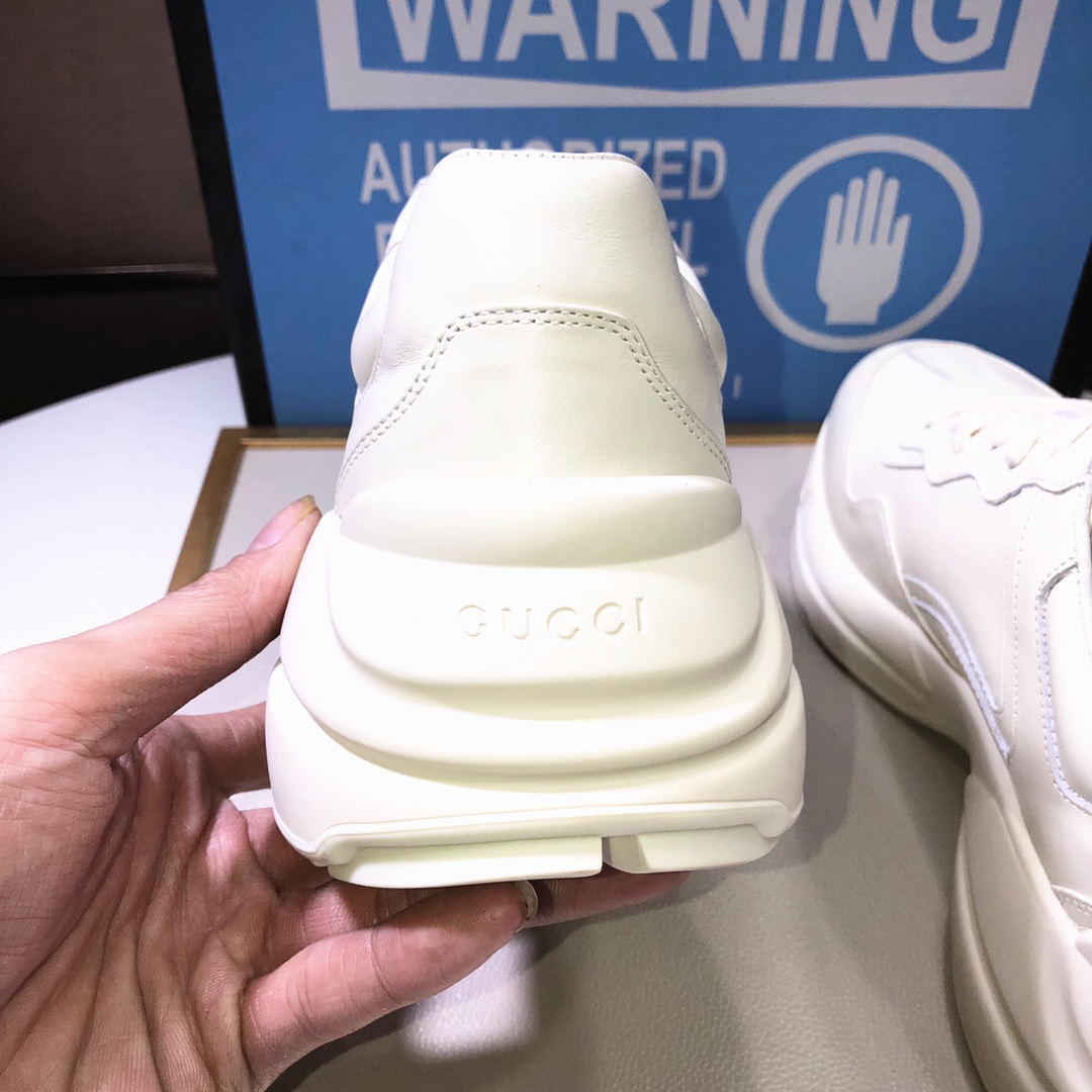 Gucci一比一辛普森男款塗鴉運動鞋 潮流動漫風厚底鞋｜歐美奢侈品精品推薦