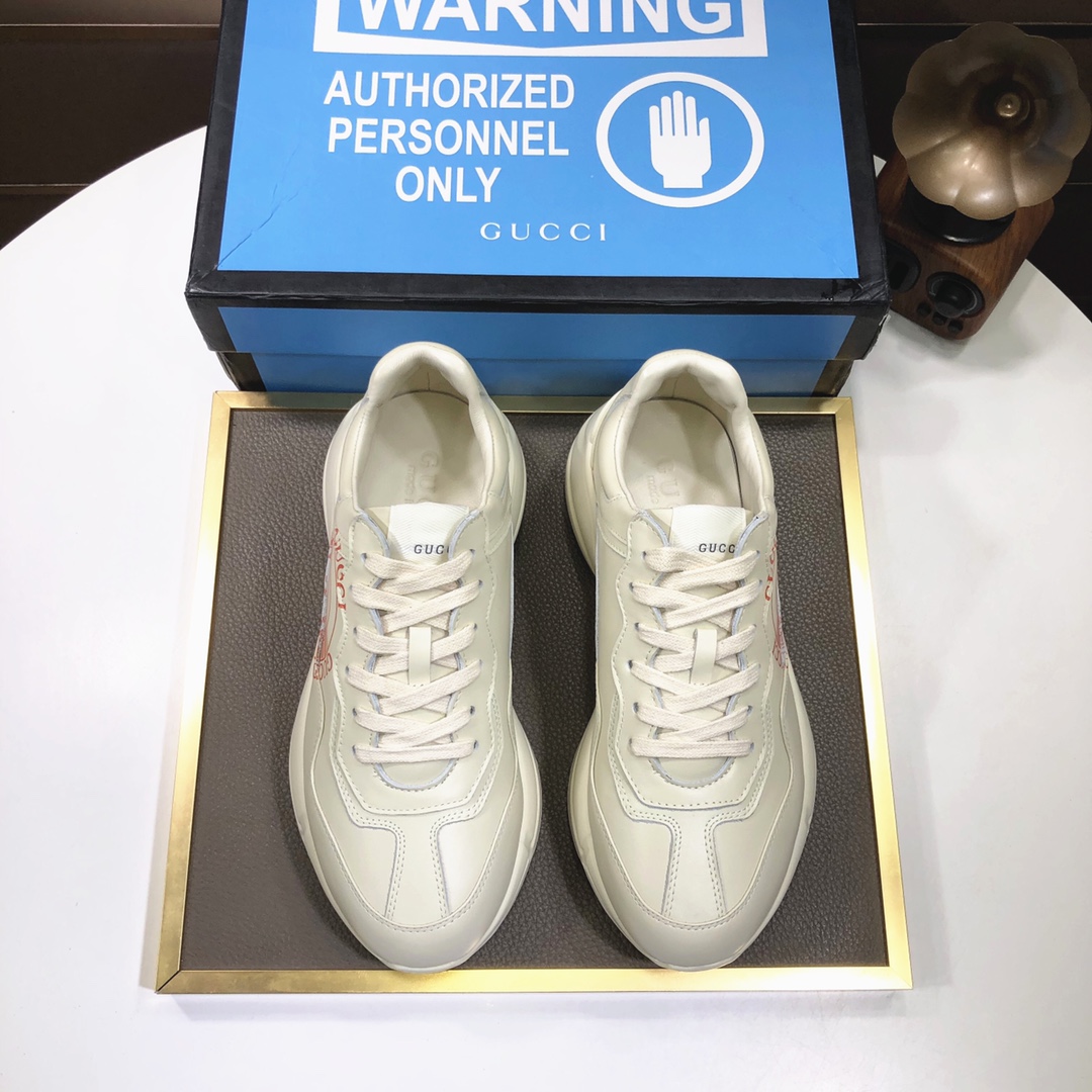 Gucci高仿圓形印章男士厚底鞋 復古潮流簡約百搭款|超A仿原單精品圖片 6 Gucci高仿圓形印章男士厚底鞋 復古潮流簡約百搭款|歐美奢侈品精品推薦