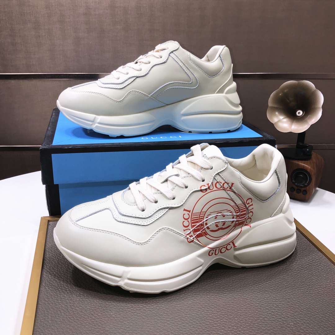 Gucci高仿圓形印章男士厚底鞋 復古潮流簡約百搭款|超A仿原單精品圖片 11 Gucci高仿圓形印章男士厚底鞋 復古潮流簡約百搭款|歐美奢侈品精品推薦