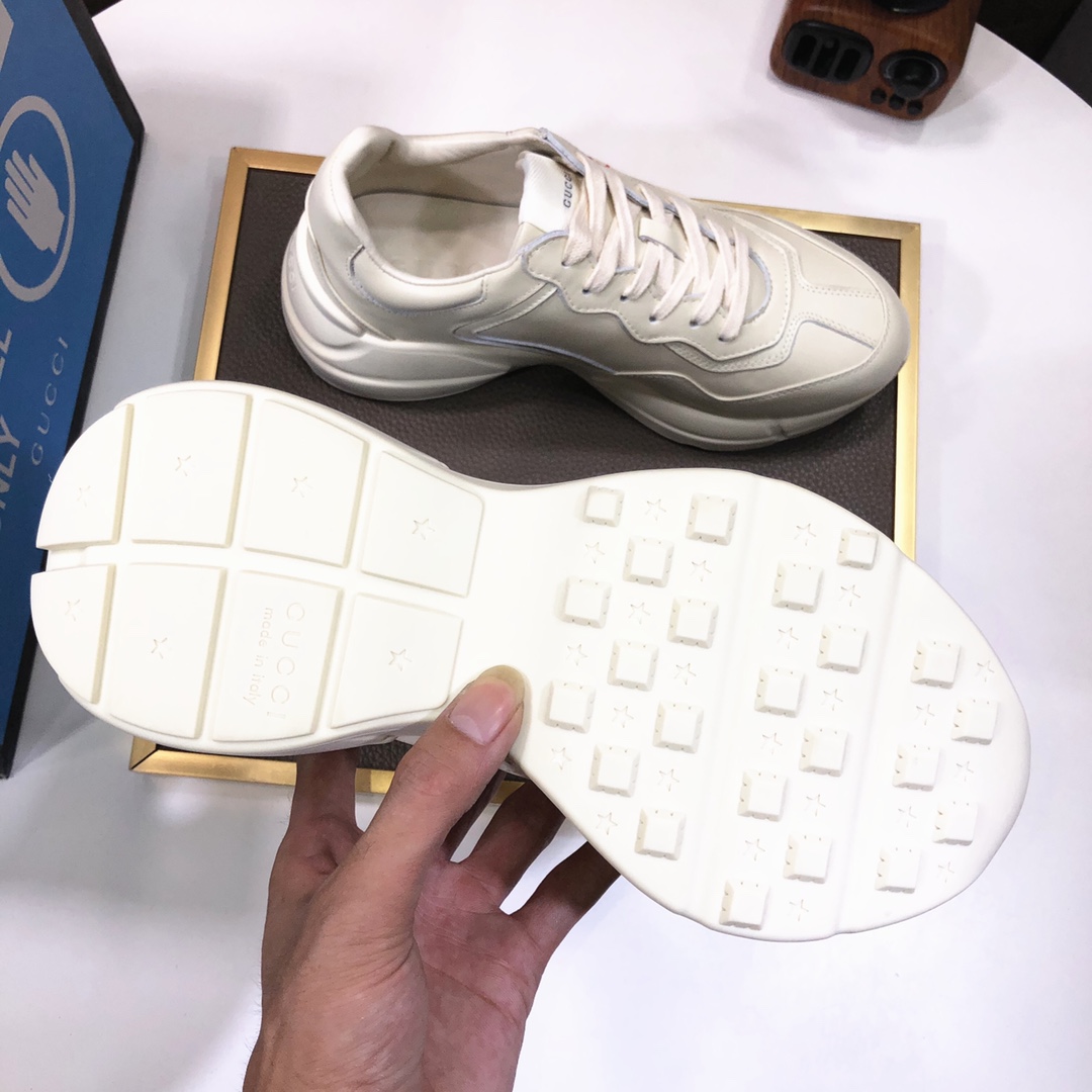 Gucci高仿圓形印章男士厚底鞋 復古潮流簡約百搭款|超A仿原單精品圖片 7 Gucci高仿圓形印章男士厚底鞋 復古潮流簡約百搭款|歐美奢侈品精品推薦