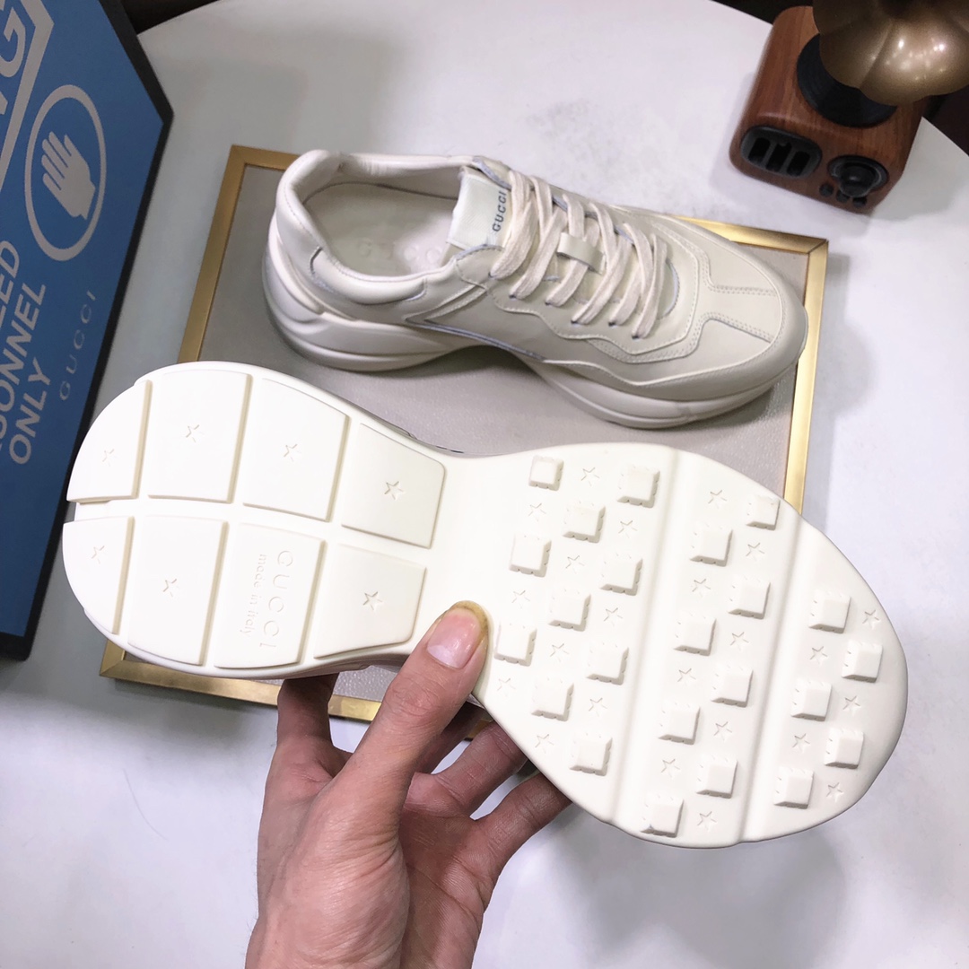 Gucci原單米奇漢堡聯名男士厚底鞋 趣味復刻潮流設計｜歐美奢侈品精品推薦