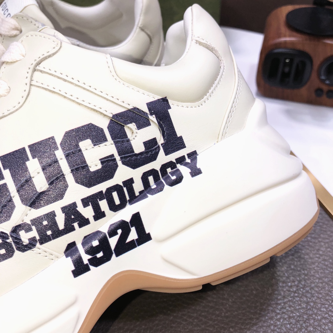 Gucci高仿男士老爹鞋 復古字母設計輕量運動款式｜歐美奢侈品精品推薦