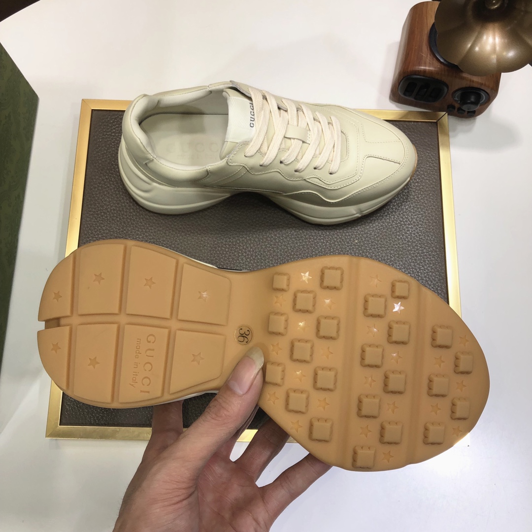 Gucci高仿男士老爹鞋 復古字母設計輕量運動款式｜歐美奢侈品精品推薦