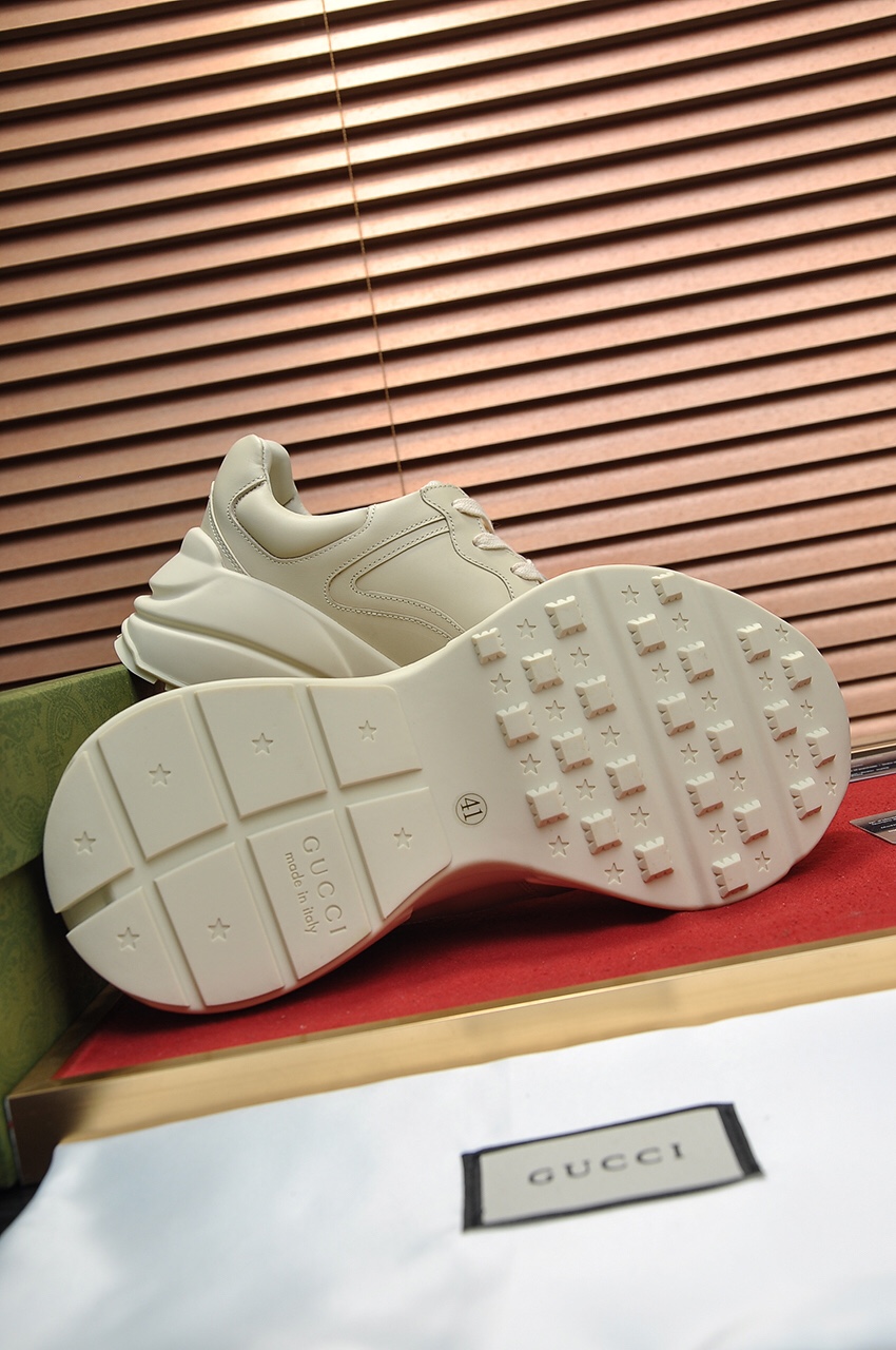 Gucci高仿男款 卡通印花ICCUC設計趣味老爹鞋 潮男限定｜歐美奢侈品精品推薦