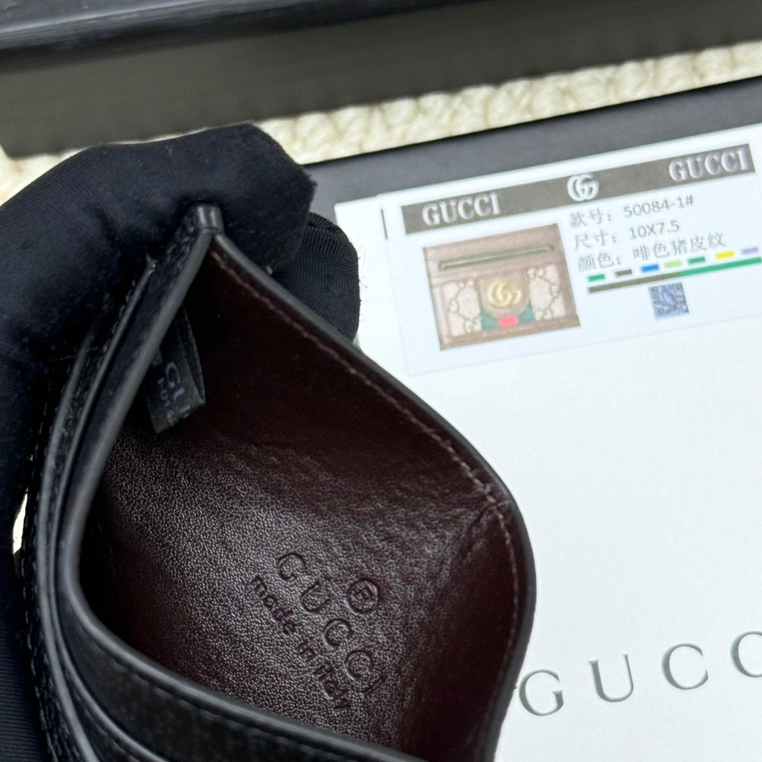 Gucci原單Ophidia黑老花卡套 金標撞色極簡風格推薦｜歐美奢侈品精品推薦