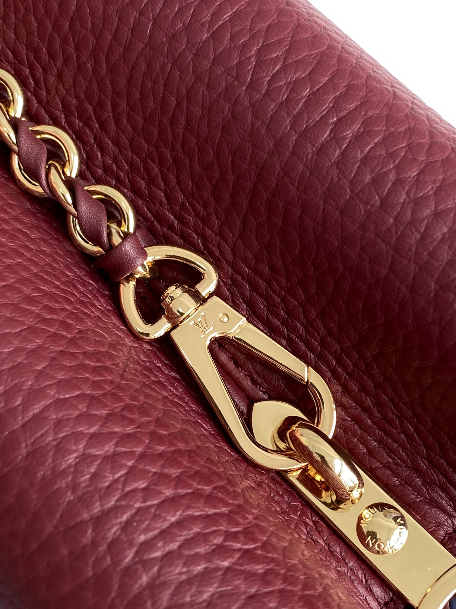 LV原單酒紅Capucines MM手提包 經典氣場復刻奢華款｜歐美奢侈品精品推薦