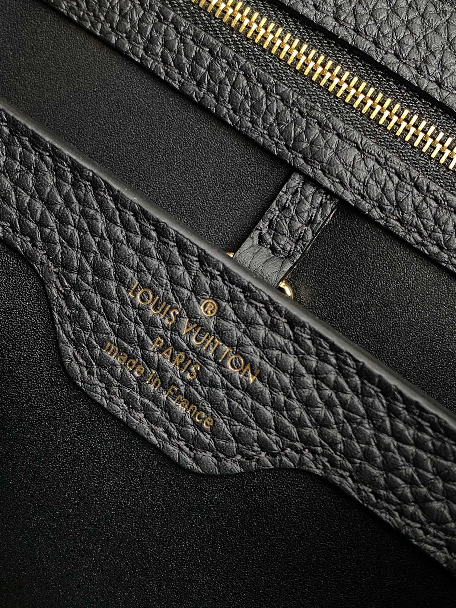 LV高仿黑色Capucines MM手提包 經典大容量都會女包｜歐美奢侈品精品推薦