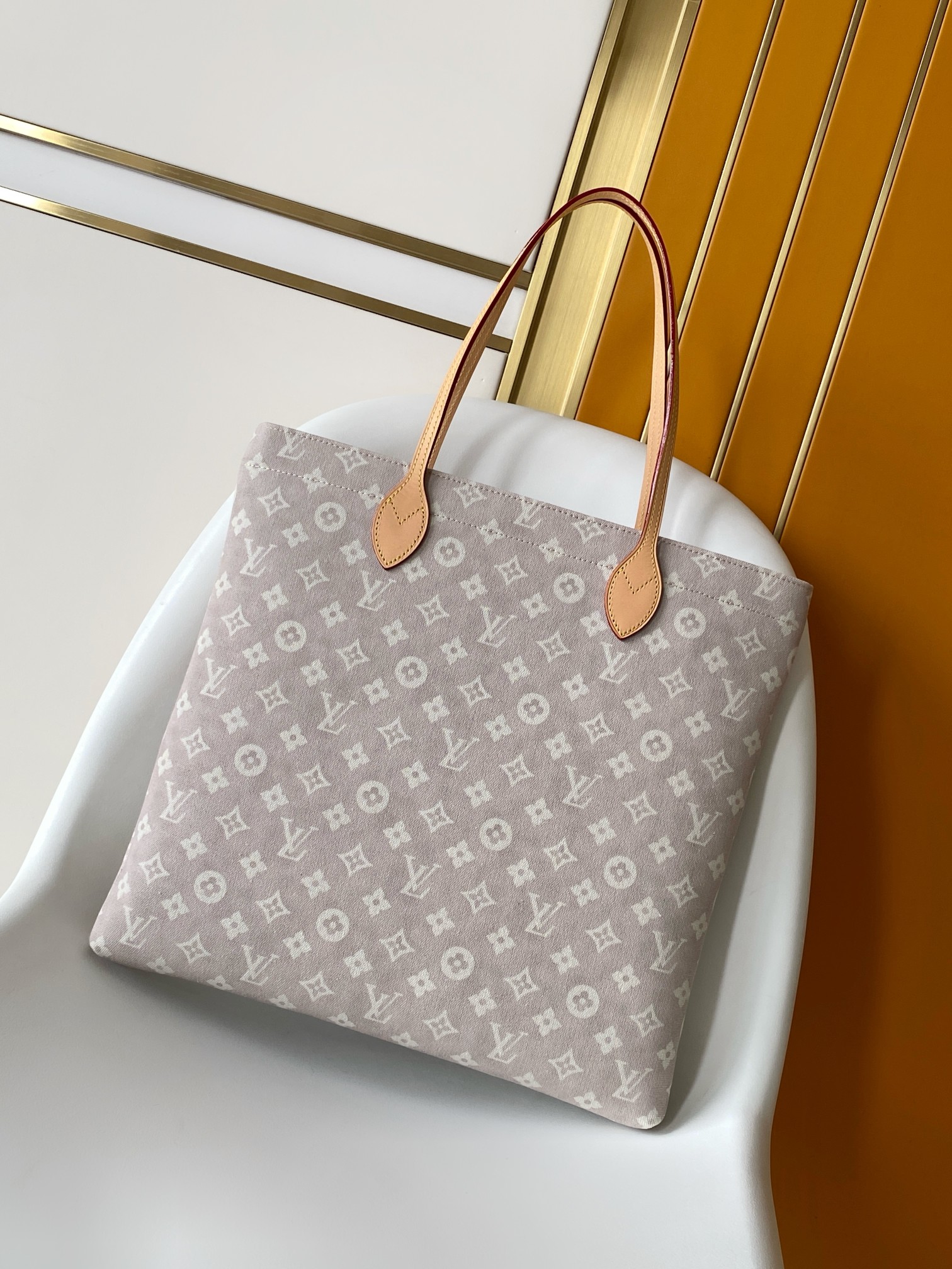 LV原單印花帆布托特包 趣味設計大容量休閒袋｜歐美奢侈品精品推薦