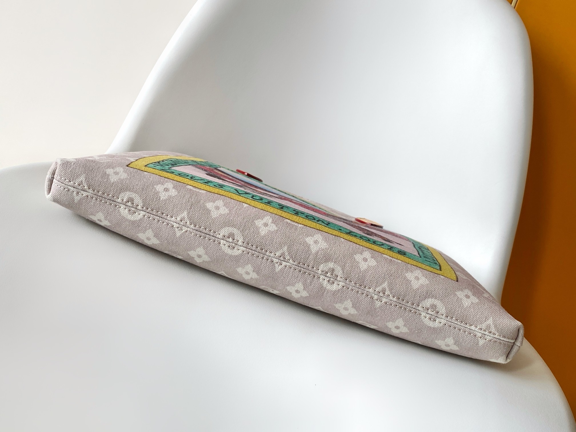 LV原單印花帆布托特包 趣味設計大容量休閒袋｜歐美奢侈品精品推薦