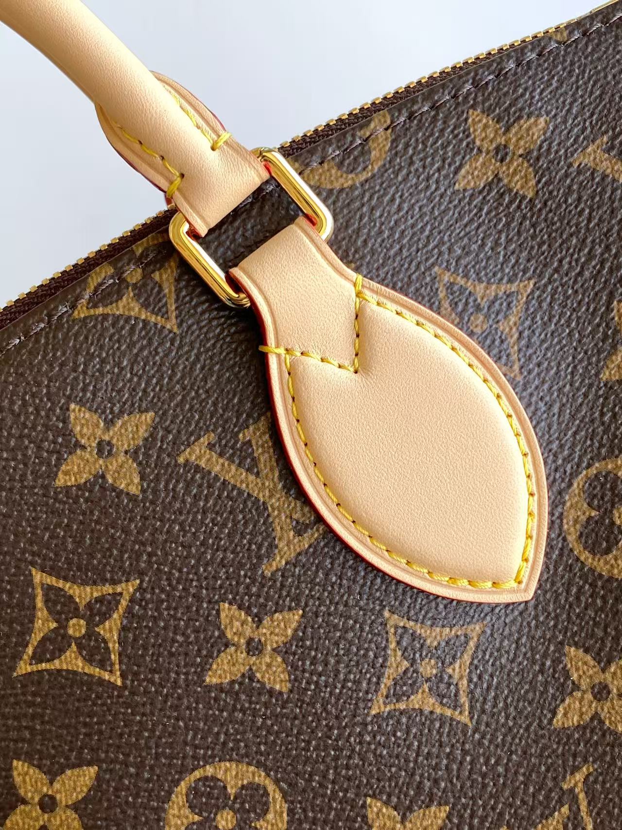 LV高仿老花中型手提包 經典結構百搭女包｜歐美奢侈品精品推薦