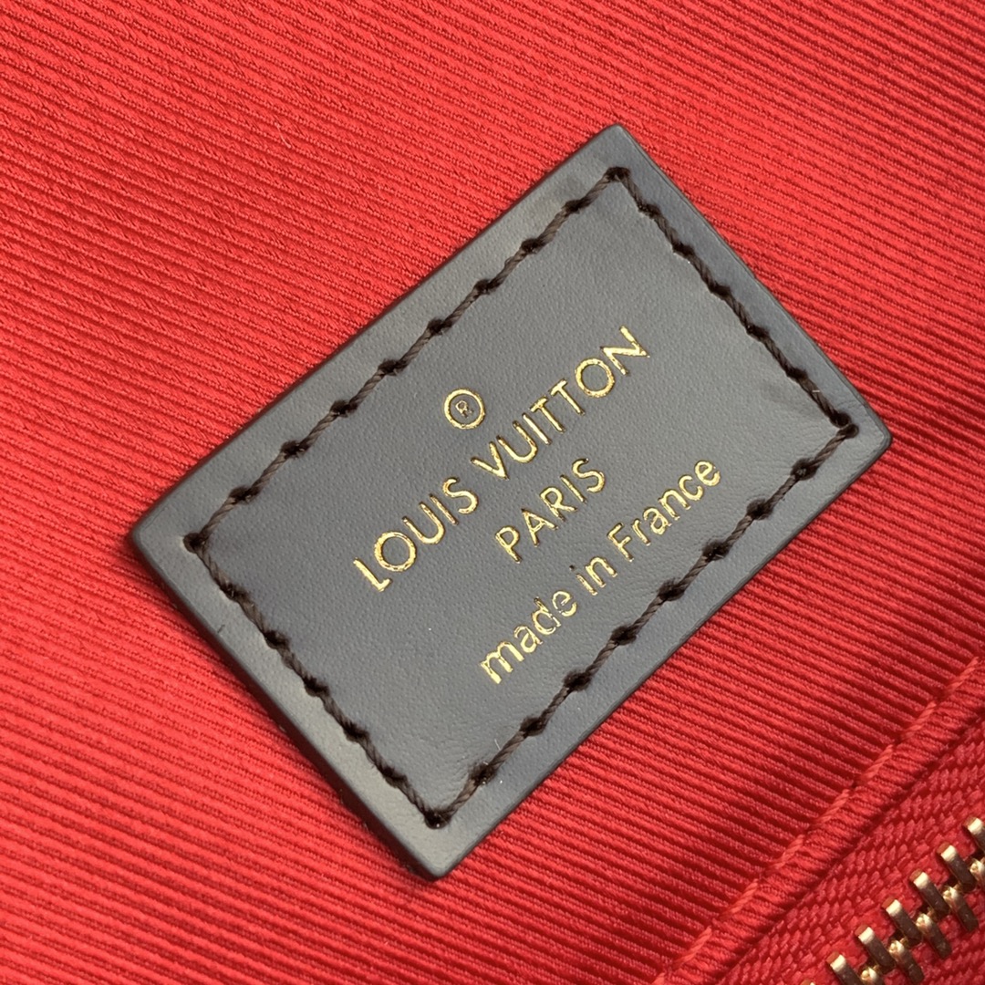 LV高仿Graceful MM棋盤格肩背包 女士休閒大容量包款｜歐美奢侈品精品推薦