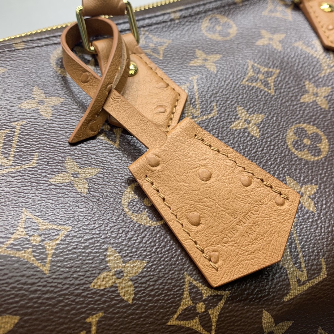 LV高仿Speedy 30手提包 女士經典老花造型 精品復古風格｜歐美奢侈品精品推薦