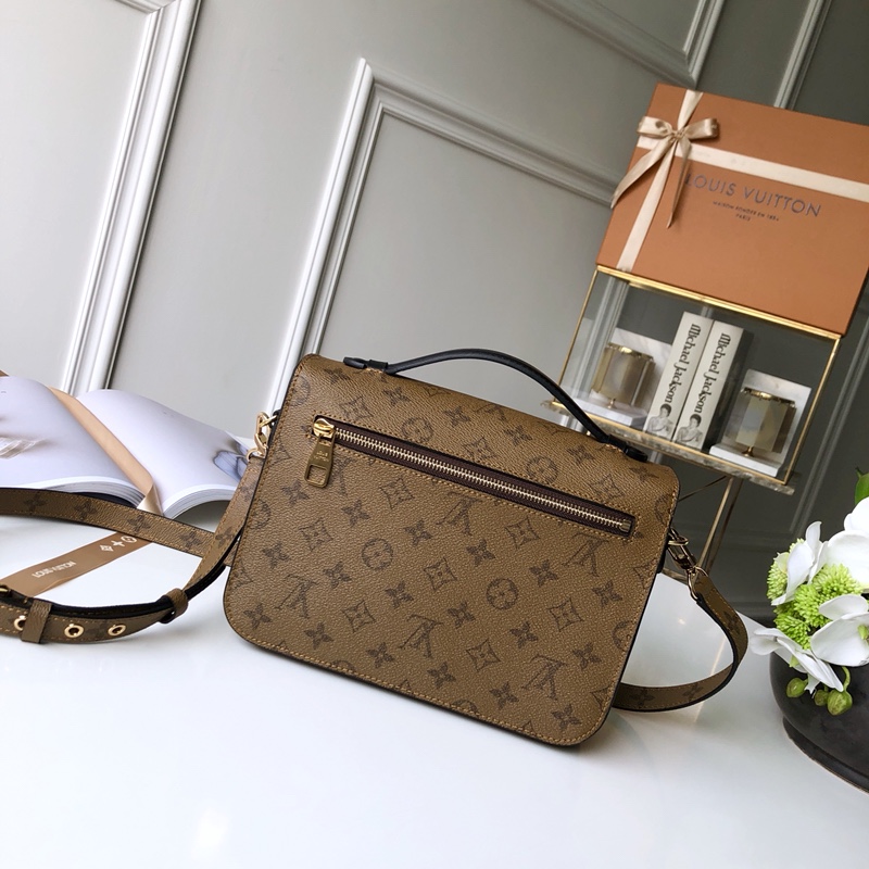 LV A貨Pochette Métis雙色拼接包 女士精品復古手提｜歐美奢侈品精品推薦