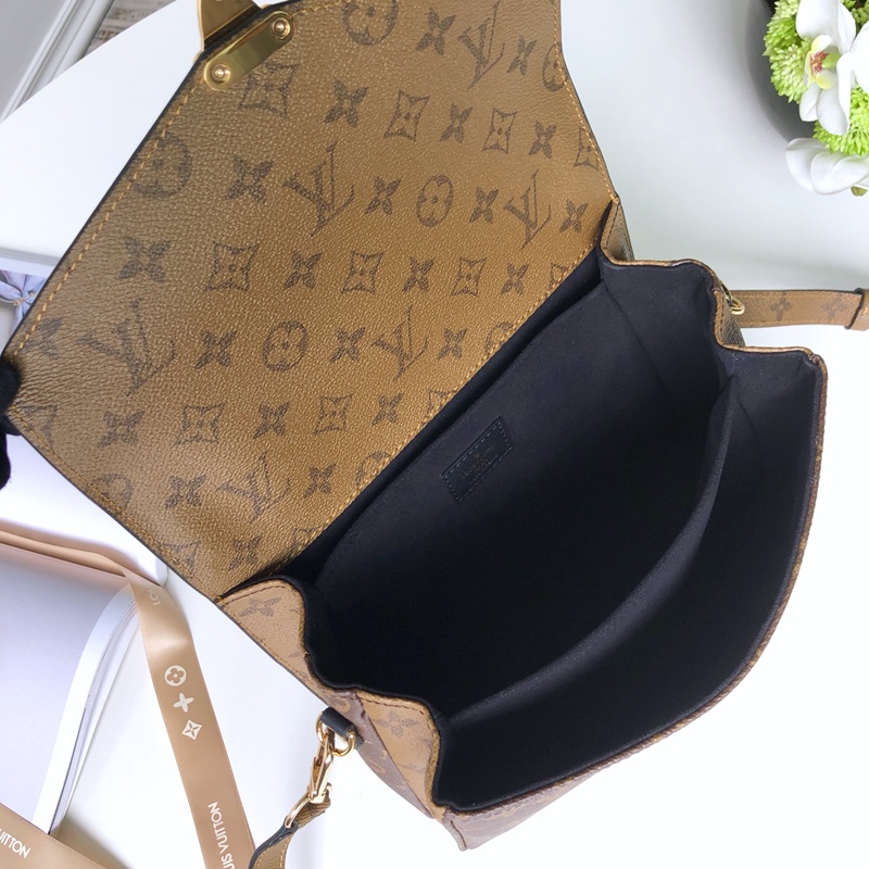 LV A貨Pochette Métis雙色拼接包 女士精品復古手提｜歐美奢侈品精品推薦