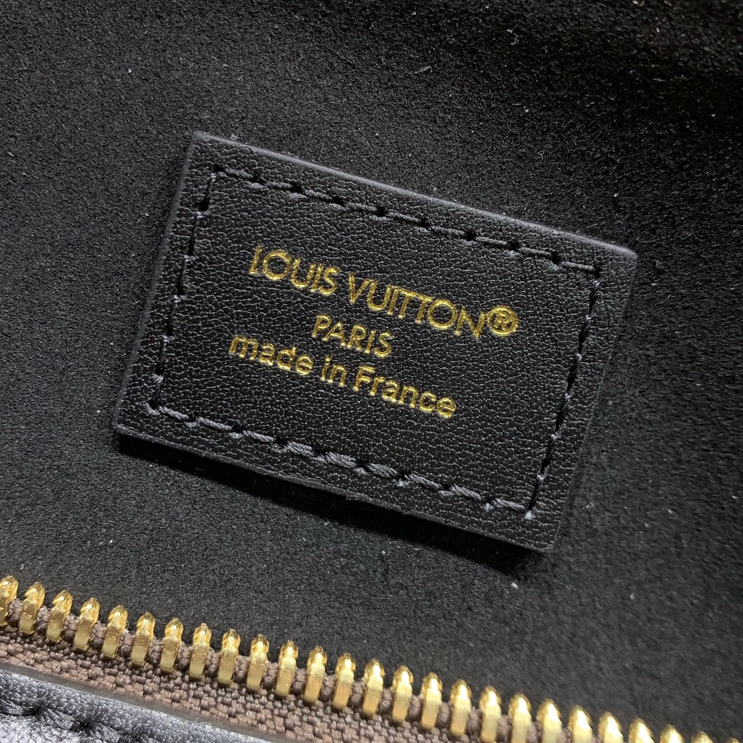 LV高仿Speedy Bandoulière黑手柄手提包 經典老花｜歐美奢侈品精品推薦