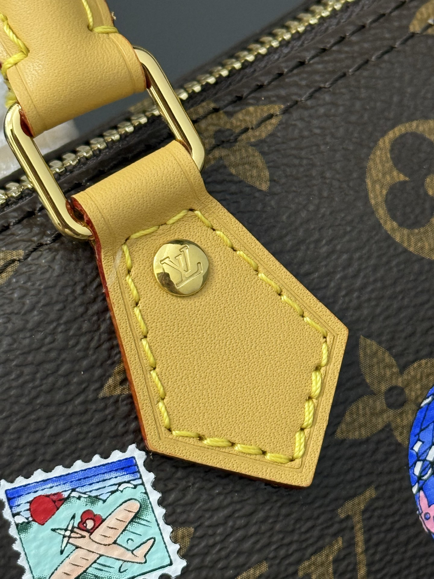 LV高仿老花迷你Speedy手袋 可愛卡通掛飾款｜歐美奢侈品精品推薦