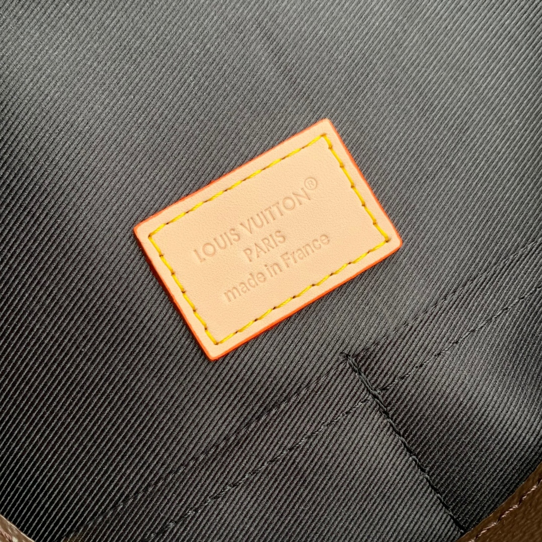 LV高仿老花配帆布肩帶手提包 精品時尚氣質款｜歐美奢侈品精品推薦