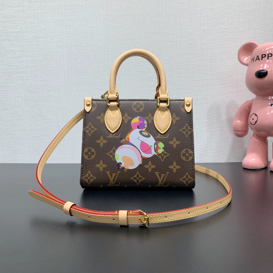 LV高仿老花卡通迷你手提包 輕奢可愛精品款｜歐美奢侈品精品推薦