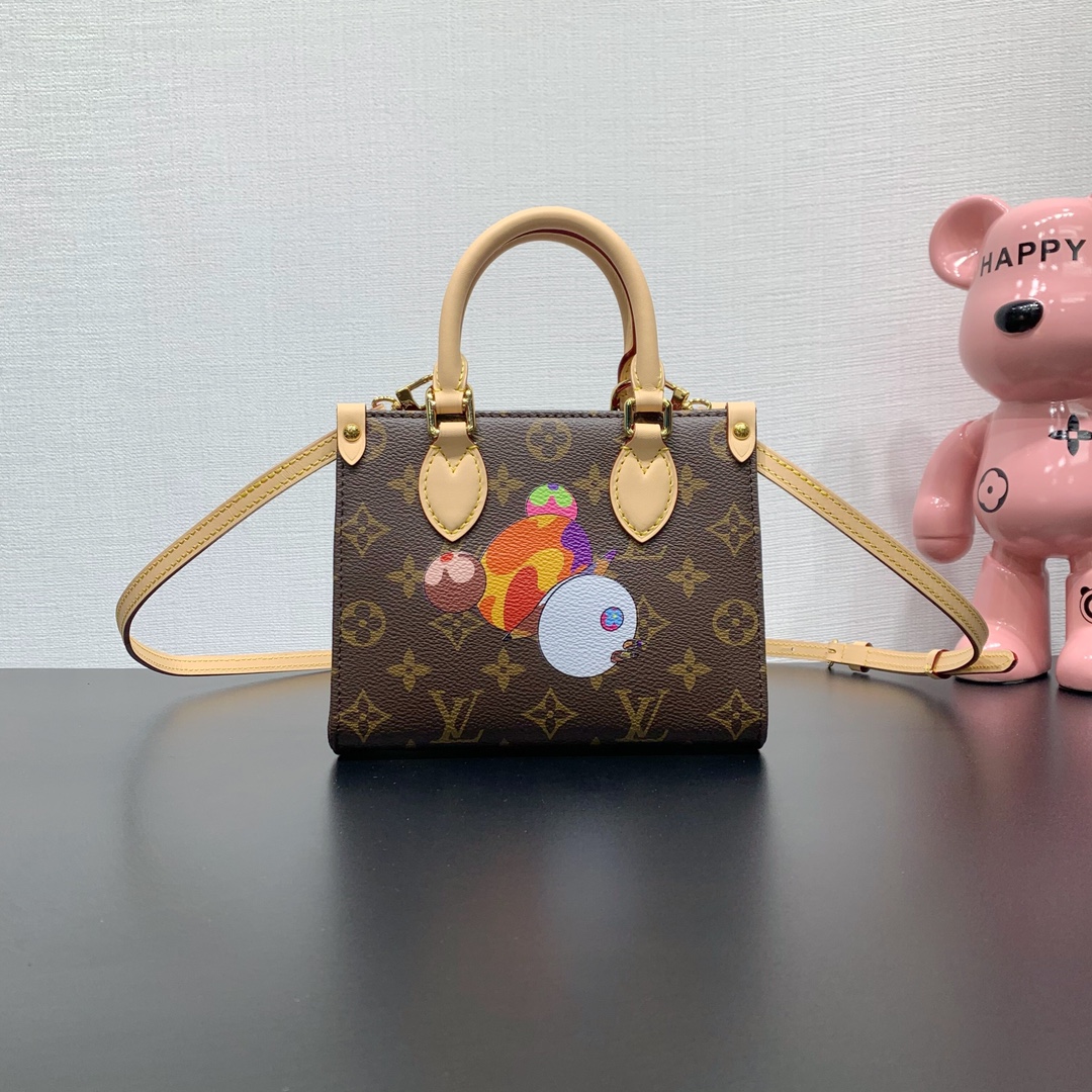 LV高仿老花卡通迷你手提包 輕奢可愛精品款｜歐美奢侈品精品推薦