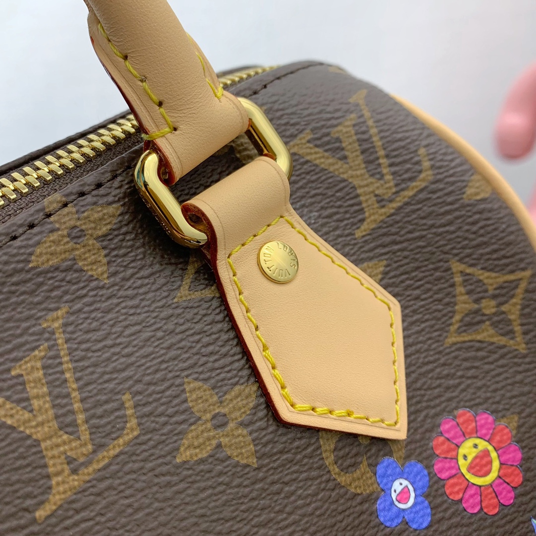 LV一比一老花花卉Speedy手袋 限量精品系列｜歐美奢侈品精品推薦