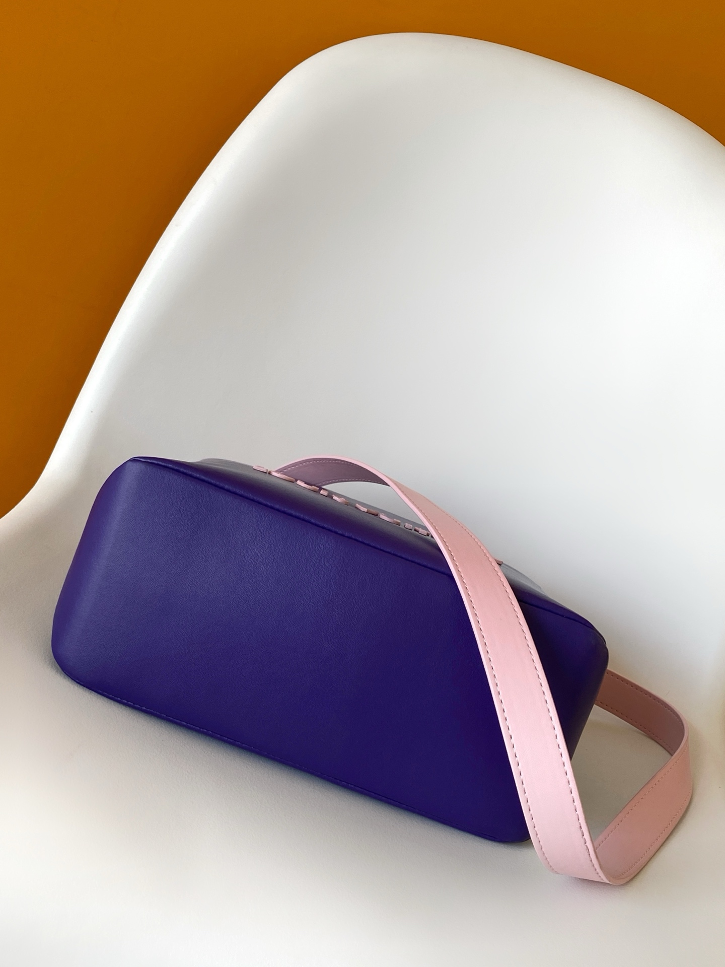 LV高仿紫粉拼色手提包 可肩背設計甜美風格首選｜歐美奢侈品精品推薦