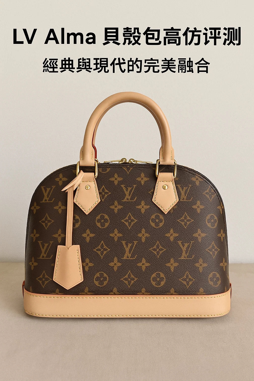LV Alma貝殼包高仿評測｜經典與現代的完美融合｜精品復刻包深度解析｜歐美奢侈品精品推薦