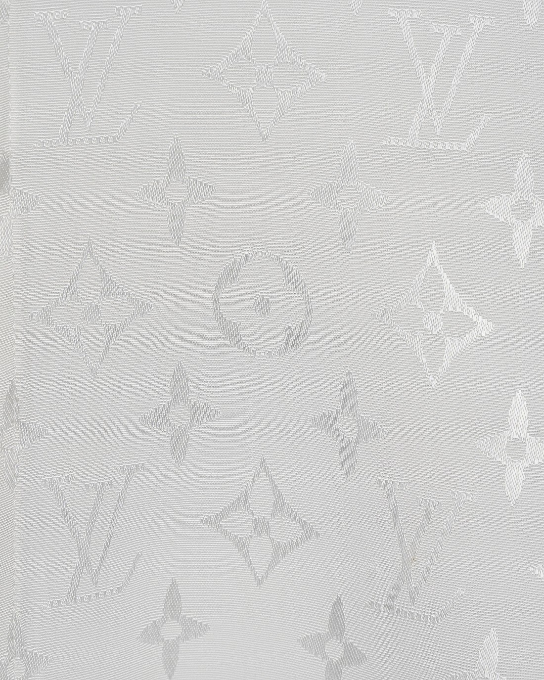 LV 一比一白色Monogram隱花長袖襯衫 奢華經典氣質｜歐美奢侈品精品推薦