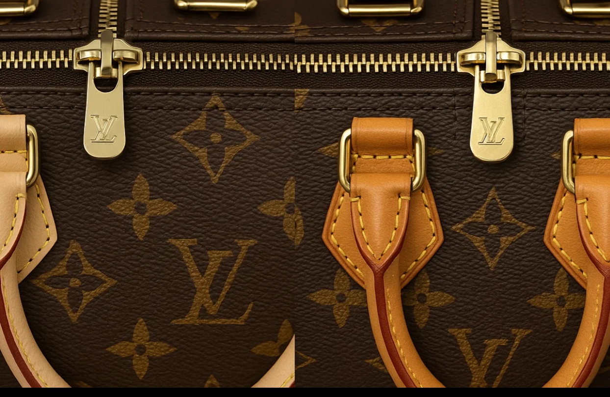 LV Speedy高仿版與正品差異研究:老實說拉鍊順滑度與植鞣革皮質有這些關鍵區別|超A仿原單精品圖片 4 LV Speedy高仿版與正品差異研究:老實說拉鍊順滑度與植鞣革皮質有這些關鍵區別|歐美奢侈品精品推薦