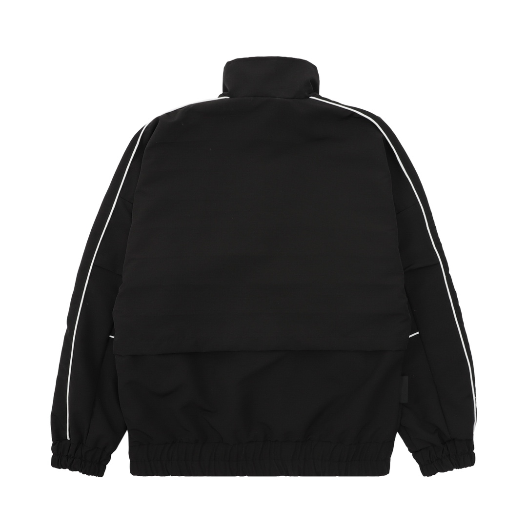 Balenciaga高仿男款運動外套 黑白拼接流線設計時尚款| 14 Balenciaga高仿男款運動外套 黑白拼接流線設計時尚款
