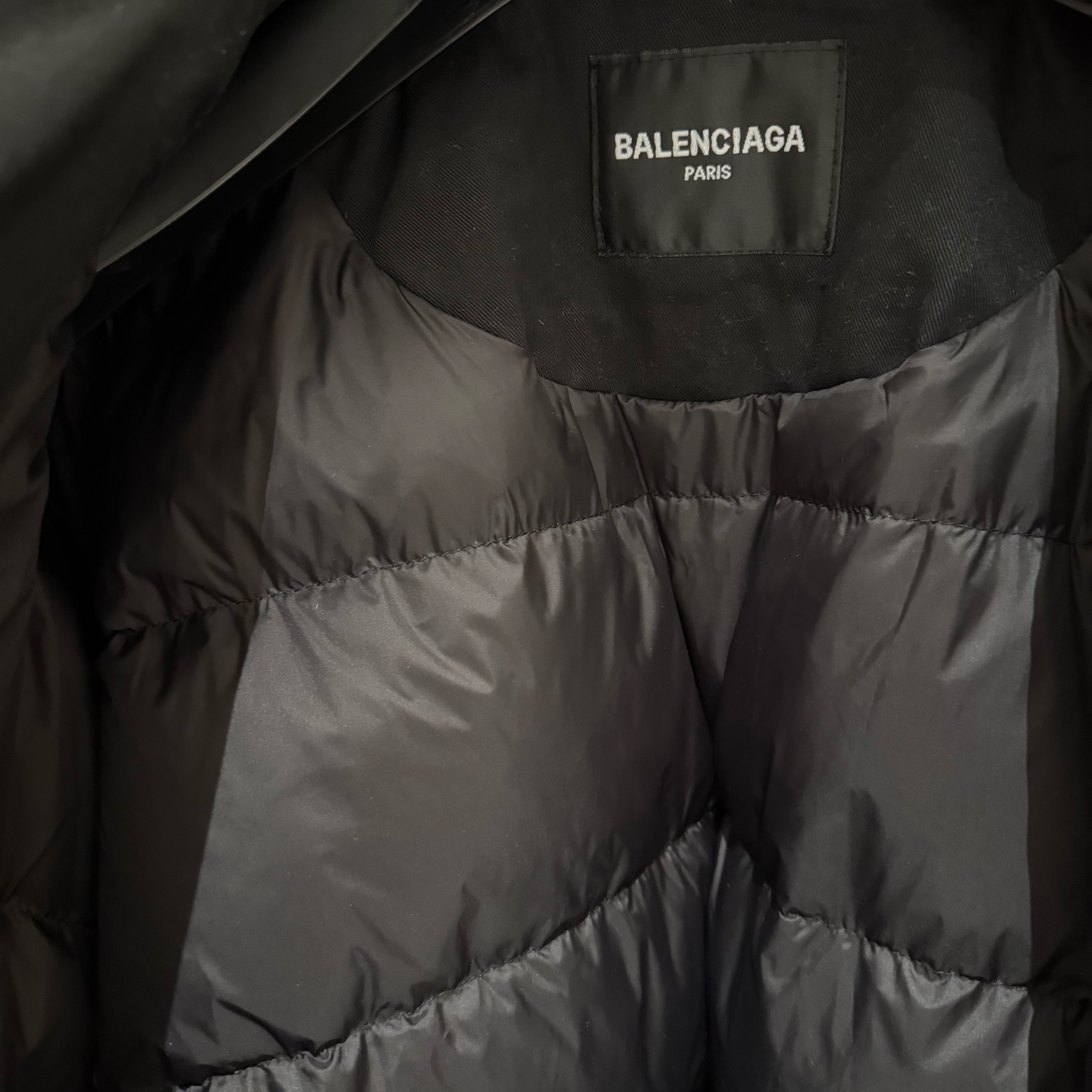 Balenciaga原單男士外套 黑色立領極簡輪廓設計