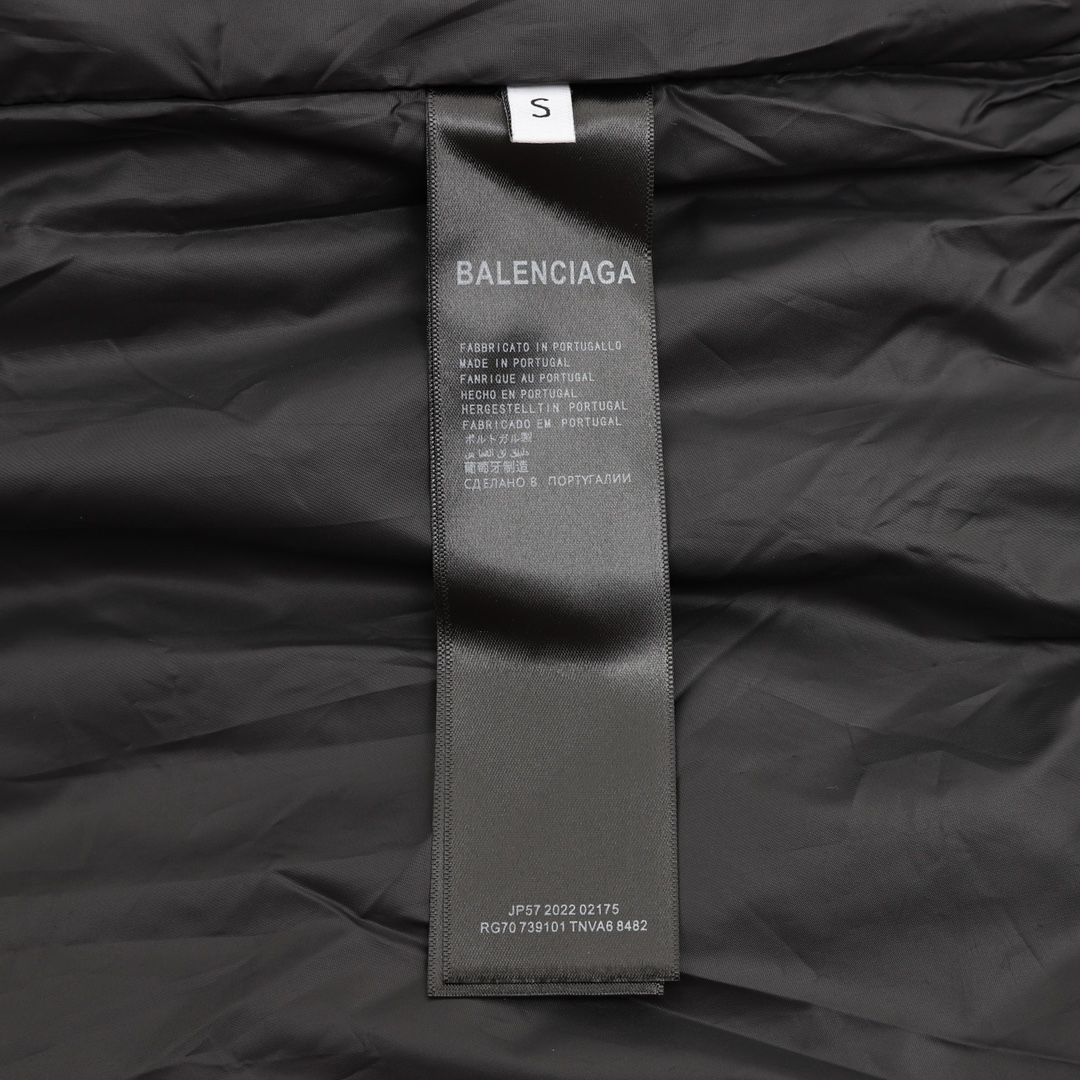 Balenciaga A貨飛行外套男款 經典徽章復古設計